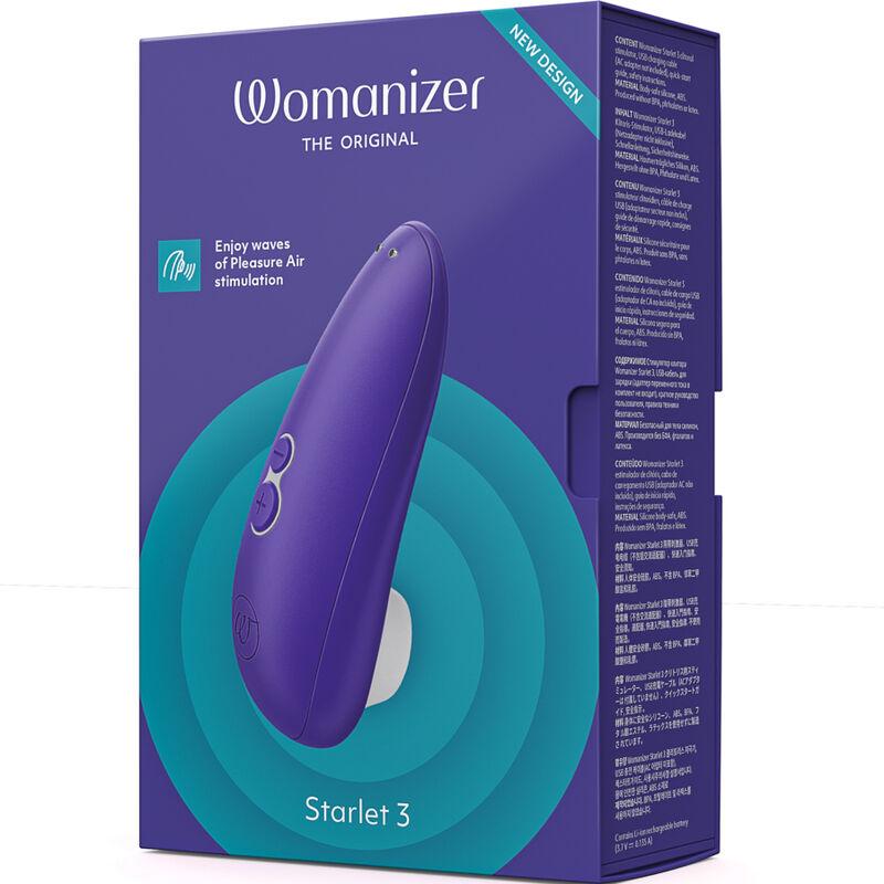 Womanizer - Starlet 3 Clitoral Stimulator Indigo - Stimulátor Klitorisu