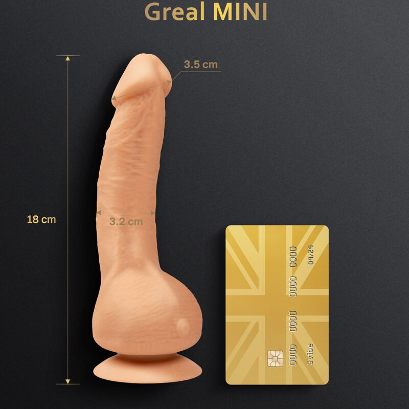 G-vibe - greal mini vibrator dildo natural silicone 1
