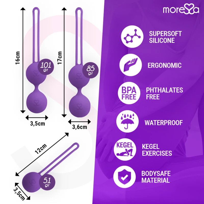 Moressa - Osian Set Premium Lilac Silicone 3
