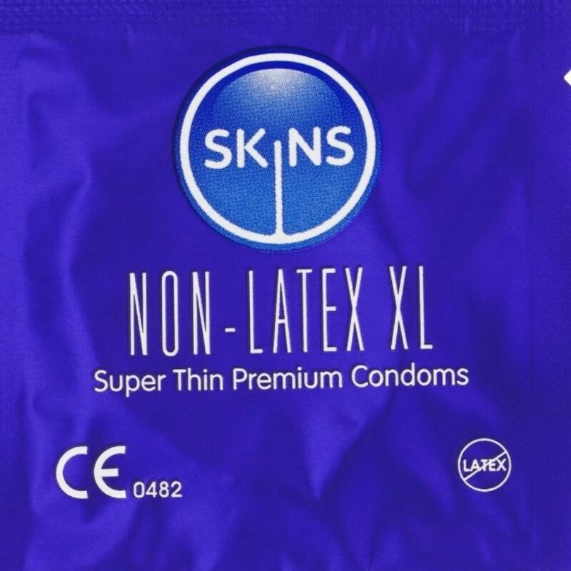 Skins - latex-free condoms xl pack of 4 2