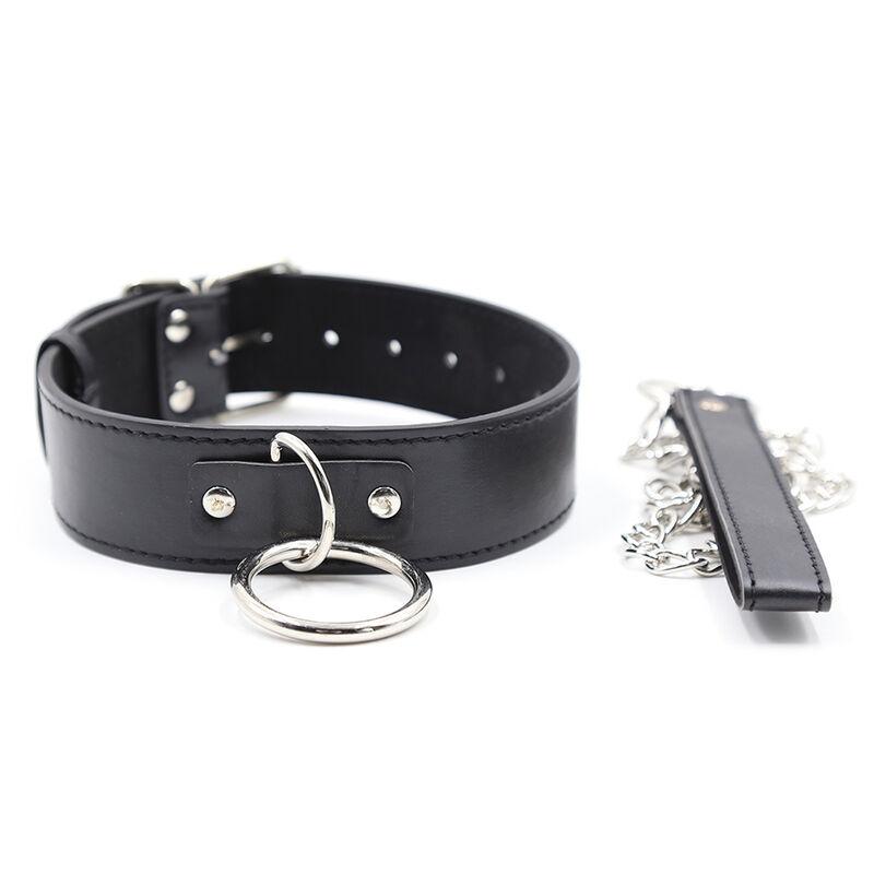 Ohmama Fetish Neck Collar And Chain 1