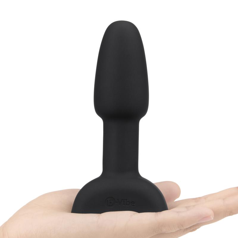 B-Vibe - Rimming Petite Remote Control Plug Black 4