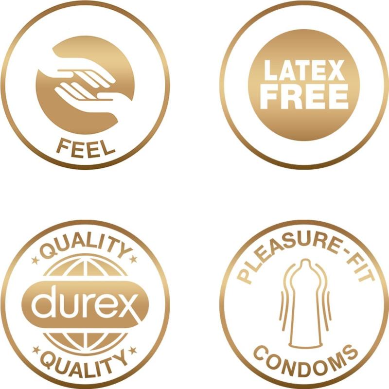 Durex - Nude No Latex Condoms 10 Pcs