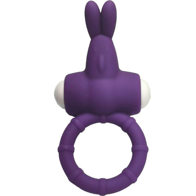 Armony - ms bunny vibrator ring silicone purple 2