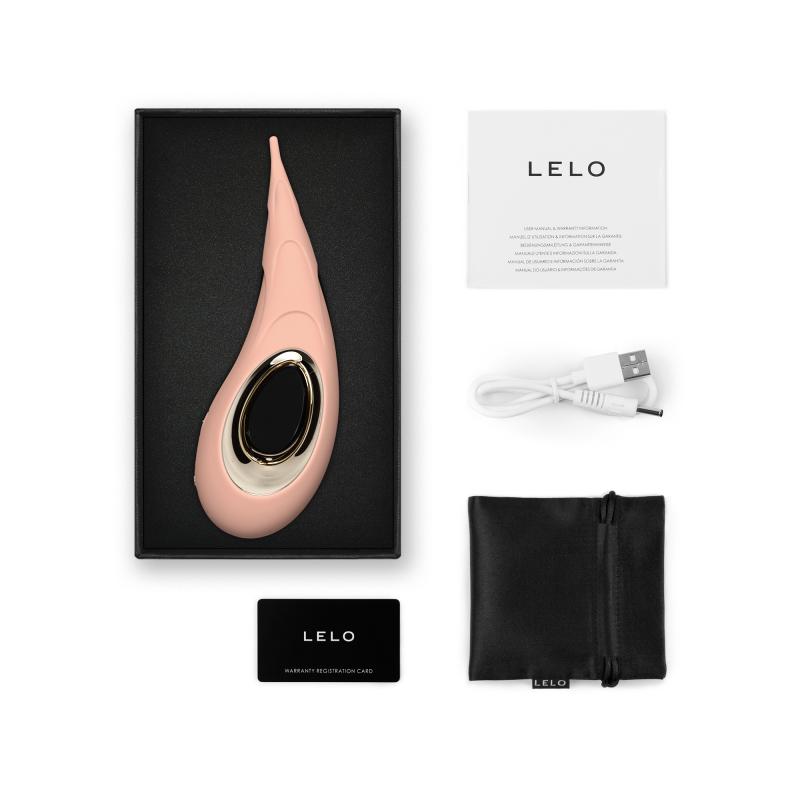 Lelo - Dot Cruise Clitoral Pinpoint Vibrator Peach Please 1