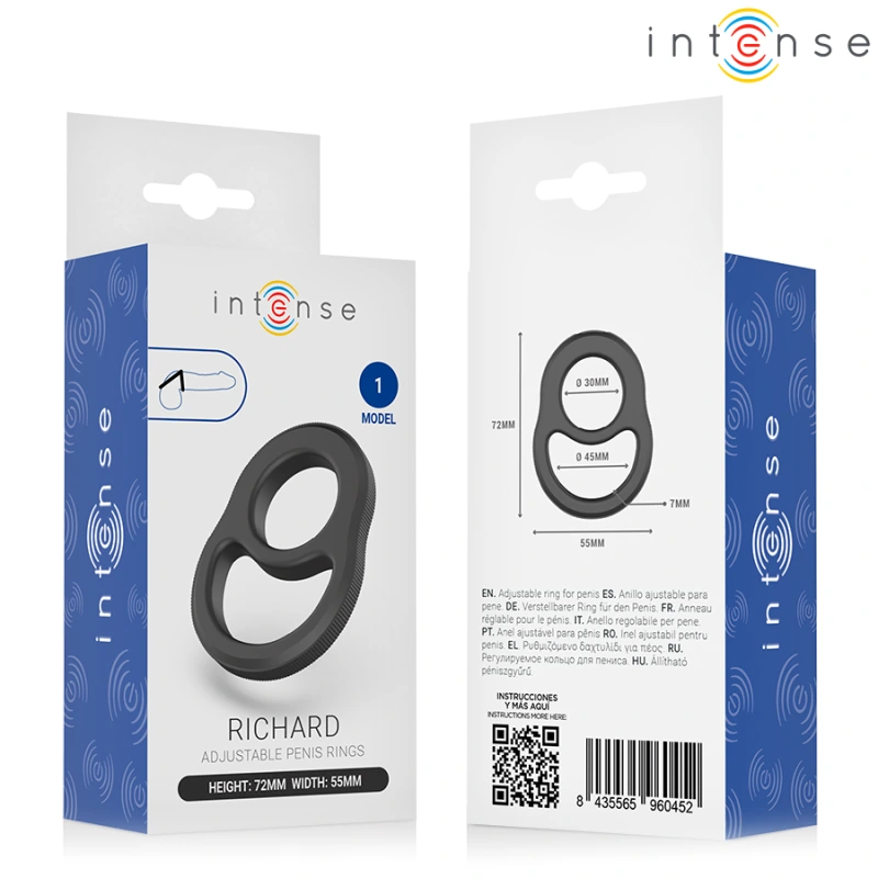 Intense - richard double penis ring model 1 4