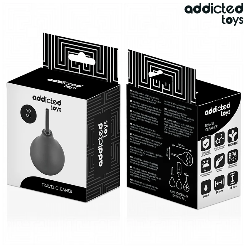 Addicted toys - travel anal cleaner size s 90 ml 6
