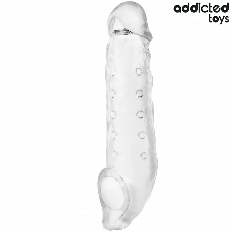 Addicted toys - transparent penis extenson size s 23 cm 1