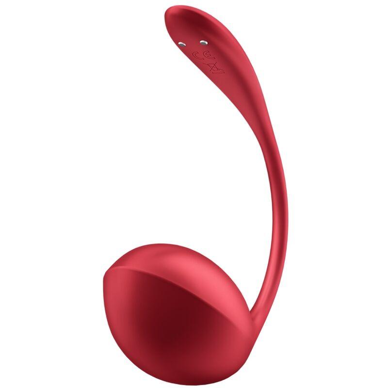 Satisfyer - Shiny Petal G Point Remote Control Stimulator Red Free App 3