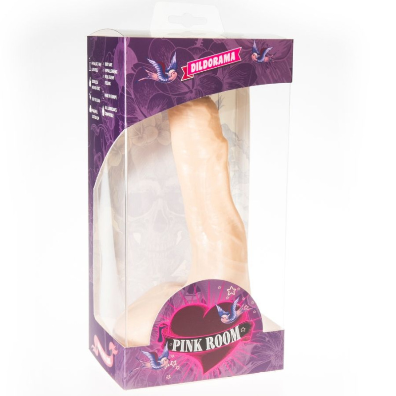 Pink room - nilo realistic dildo flesh 23 cm 1