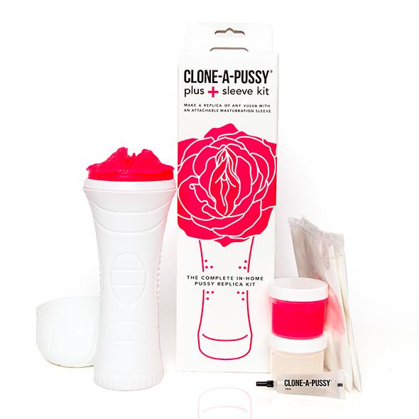 Clone A Willy - Clone-A-Pussy Kit Plus Sleeve Pink