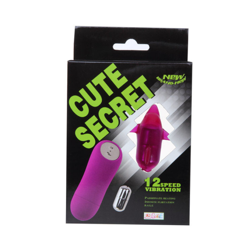 Baile - cute secret dolfin vibrator 12v 6