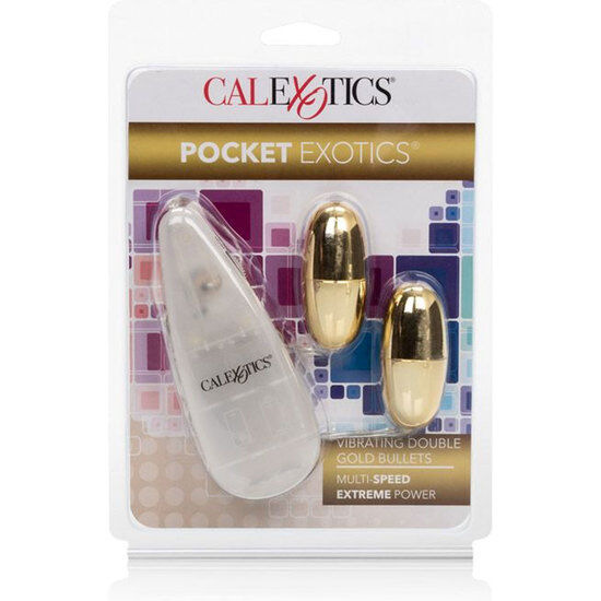 Calexotics - vibrating bullets gold duo 3