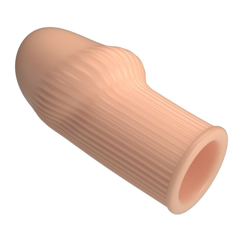 Pretty love - huel penis sleeve get your penis thicker flesh color 5