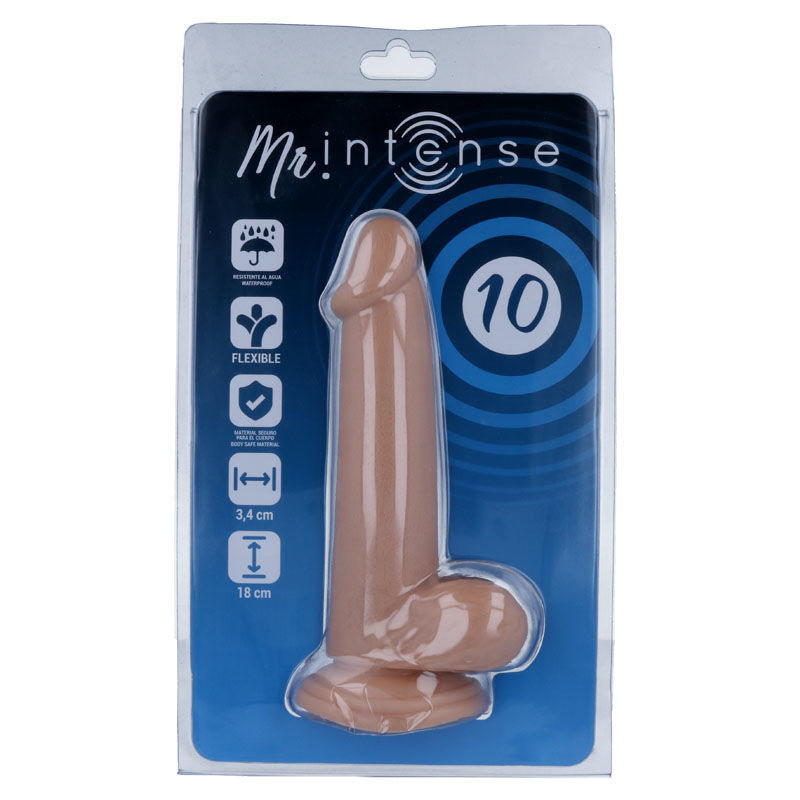 Mr intense - 10 realistic cock 18 cm -o- 3.4 cm 5