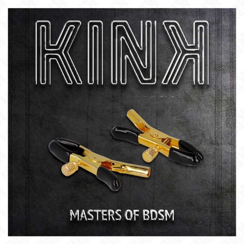 Kink - Gold Nipple Clamps 6 Cm 4