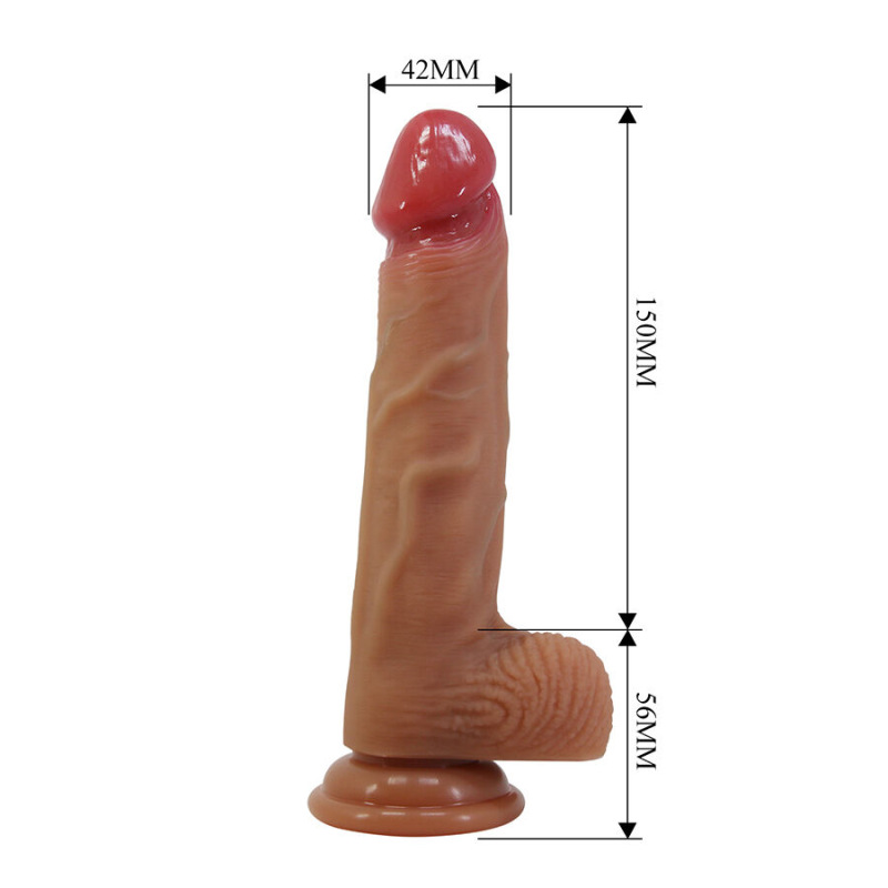 Pretty love - lisle realistic dildo with suction cup 20.6 cm -Ø- 4.2 cm 6