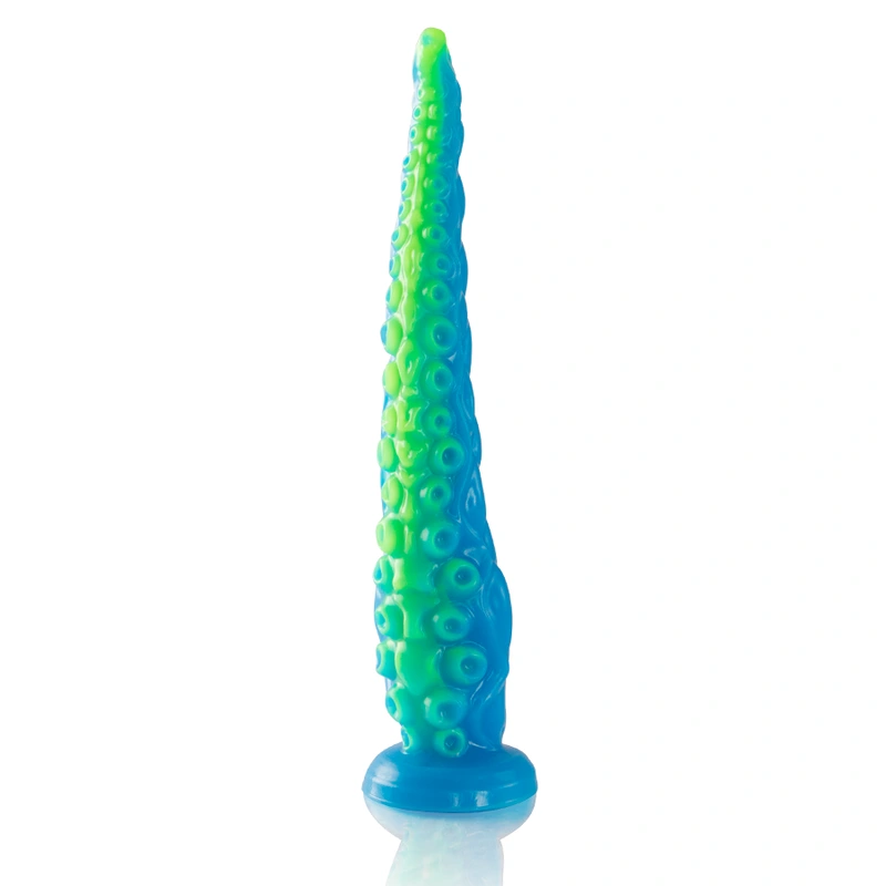 Epic - scylla fluorescent thin tentacle dildo large size 8