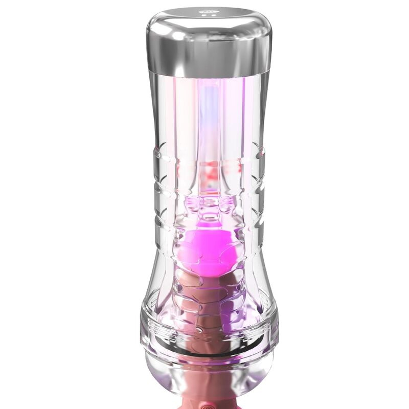 Pdx elite - viewtube xxl led transparent stroker 27.3 cm 2