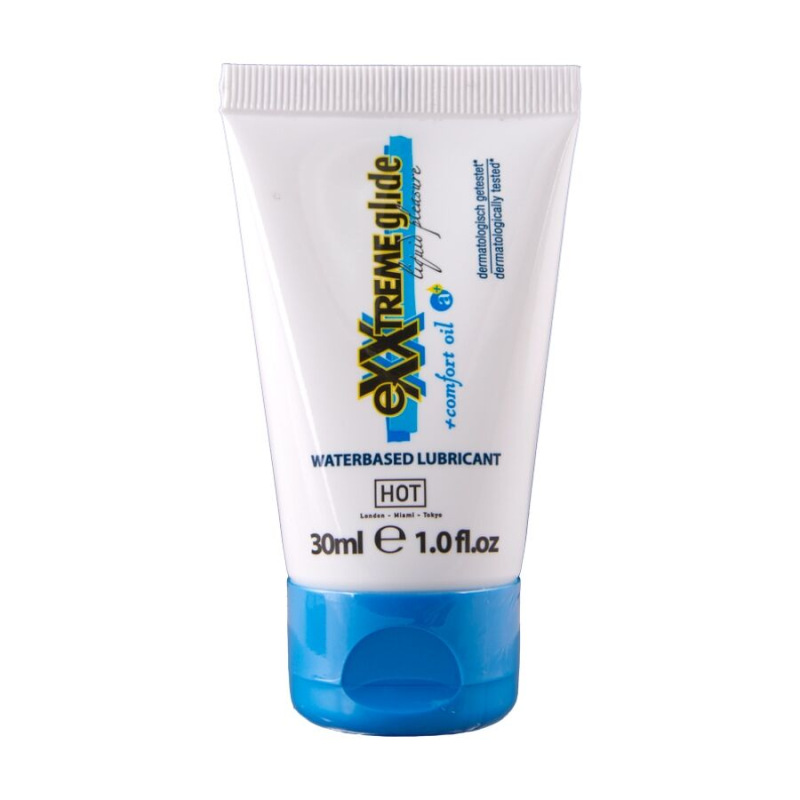 Hot - exxtreme glide waterbased lubricant + comfort oil a+ 30 ml