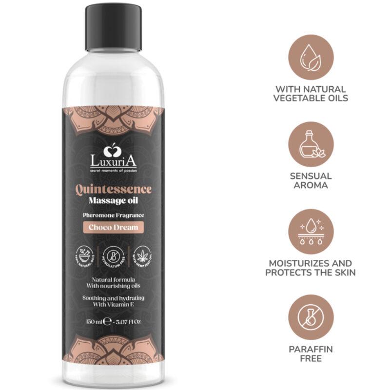 Intimateline luxuria - massage oil chocolate 150 ml 3