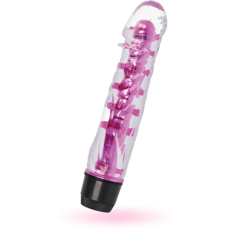 Glossy Lenny Vibrator Pink 1