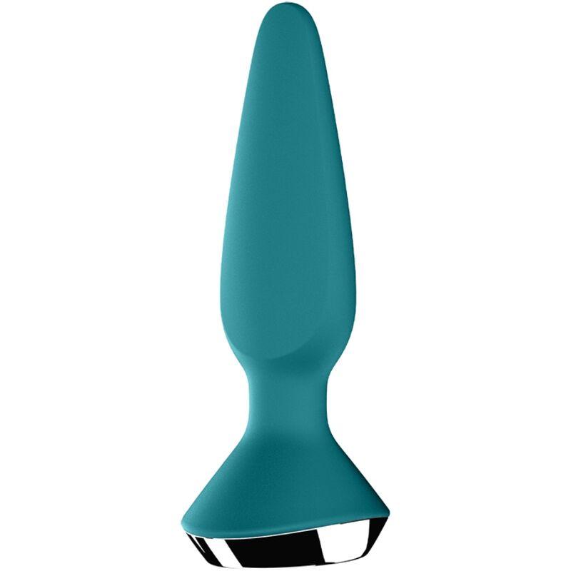 Satisfyer Plug Ilicious 1 Plug Vibrator - Green 1