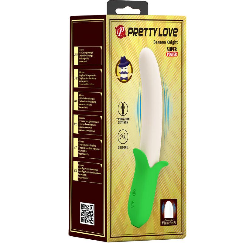 Pretty Love - Banana Knight Super Power 7 Vibration Settings Silicone