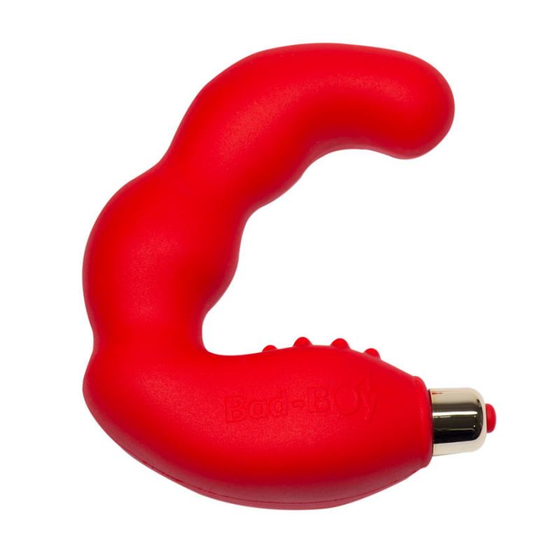 Bad-Boy Big Double Prostate Massager Red