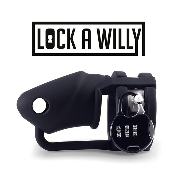 Lock-A-Willy - Silicone Chastity Cage