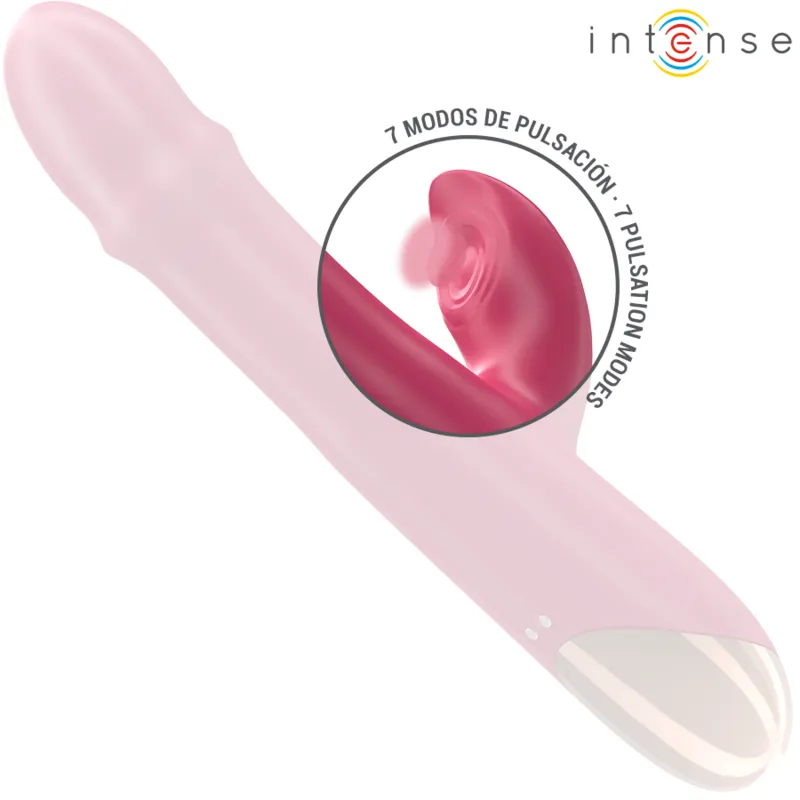 Intense - chloe multifunction vibrator 3 in 1 red 3