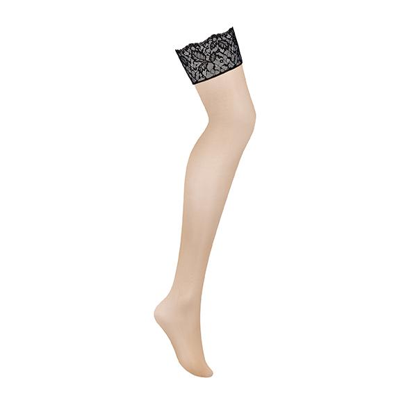 Obsessive - Bellastia Garter Stockings Black Xs/S