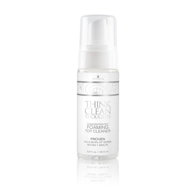 Sensuva - Think Clean Thoughts Anti Bacterial Foaming Toy Cleaner 150 Ml 1