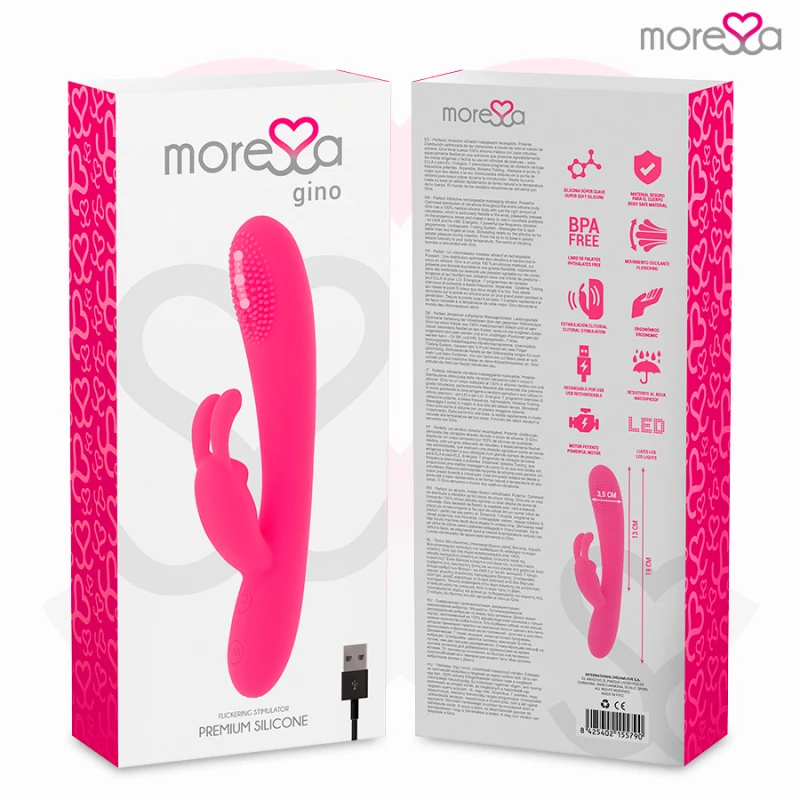 Amoressa Gino Premium Silicone Rechargeable 7