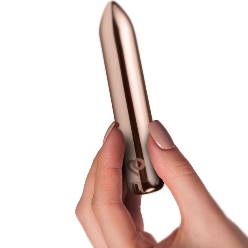 Rocks-off - rechargeable vibrating bullet golden rose 3