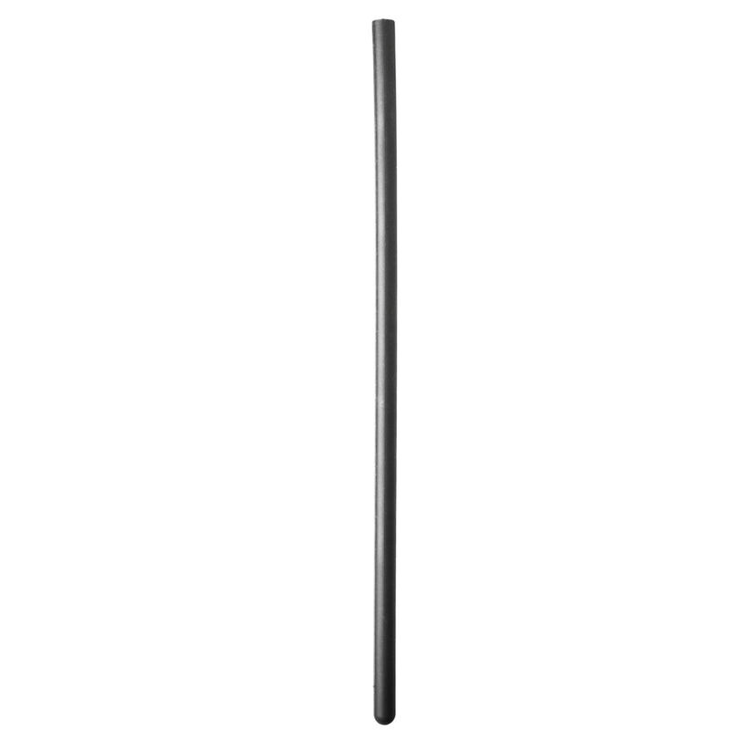 All black - 8mm urethral probe silicone