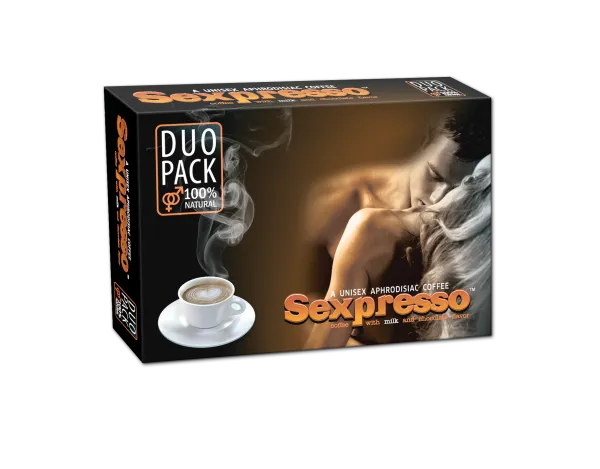 Sexpresso Coffee Duo Pack For Unisex 2 Porcie - Afrodiziakum