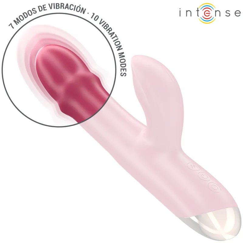 Intense - chloe multifunction vibrator 3 in 1 red 4