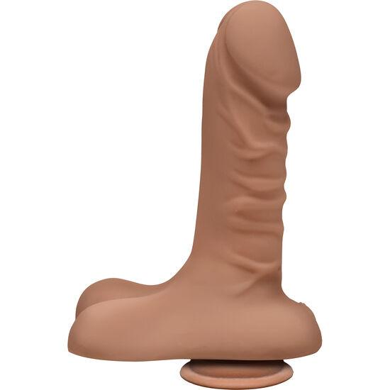 Doc Johnson  The Super D Vanilla 16.5cm Caramel