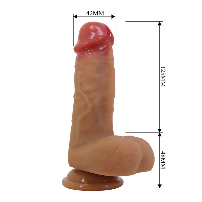 Pretty love - universal strap-on harness with realistic dildo 4