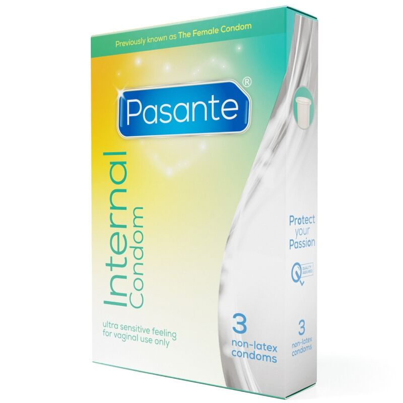 Pasante - internal kondóm bez latexu 3 ks 2