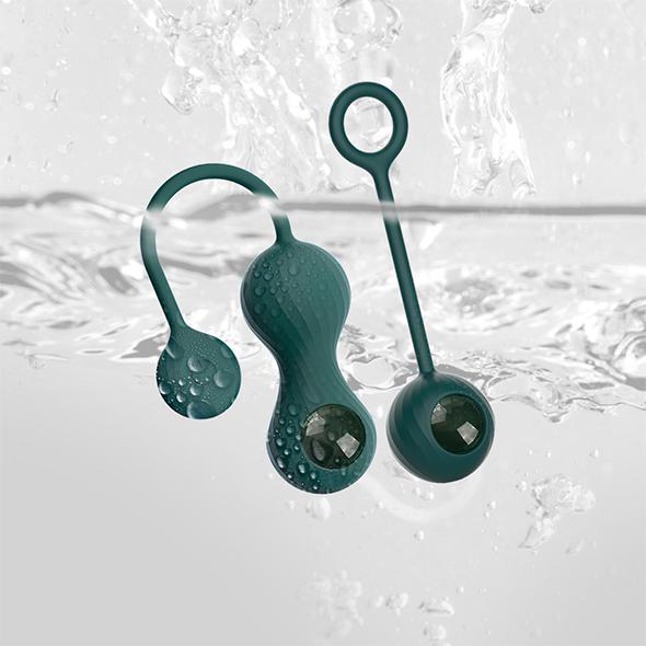 Magic Motion - Crystal Duo Smart Kegel Vibrator With Weight Set - Venušine Guličky 13
