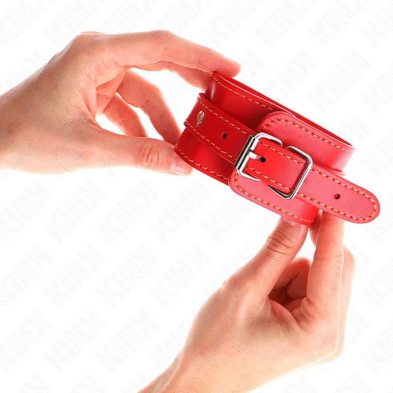 Kink - Thin Wrist Restraints Red Adjustable 21-33 Cm 1