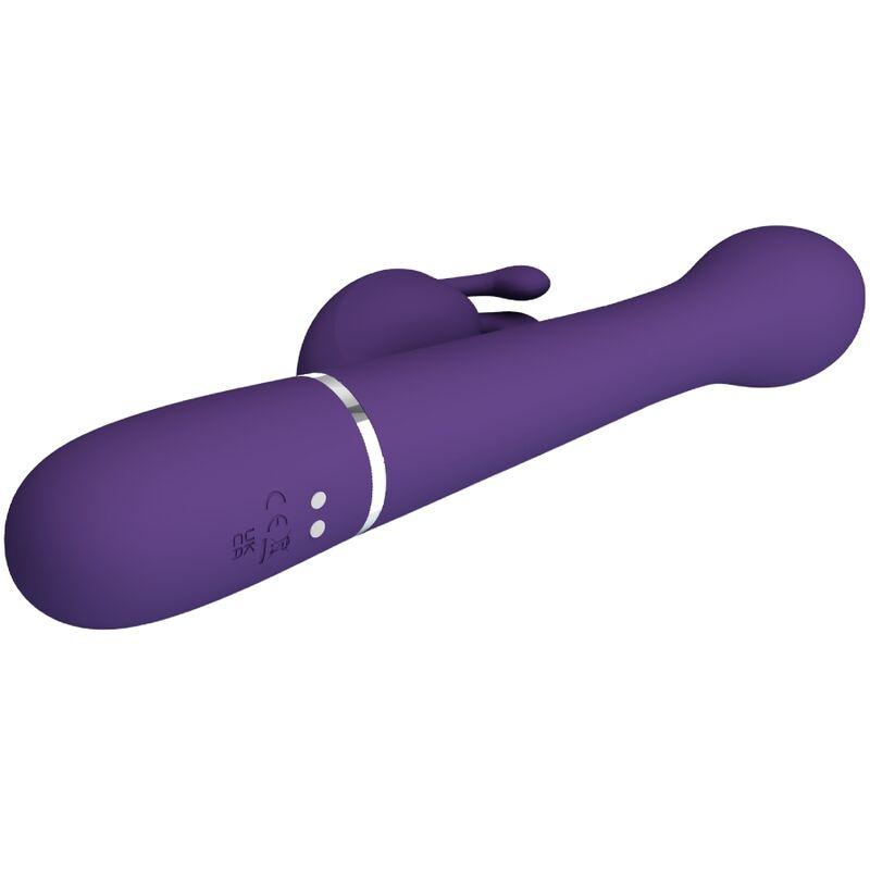 Pretty Love - Dejon Rabbit Vibrator 3 In 1 Multifunction Purple 5