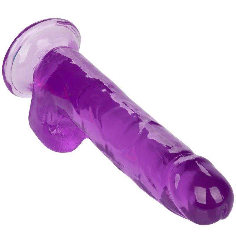 Calex Size Queen Dildo - Purple 20.3 Cm 3