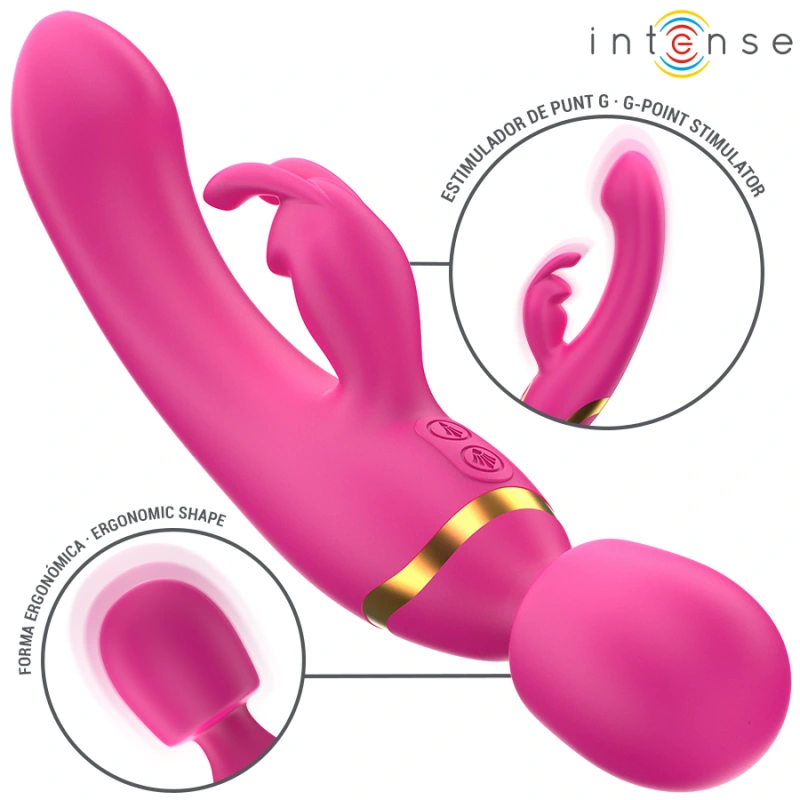 Intense - winona double vibrator rabbit & wand 2