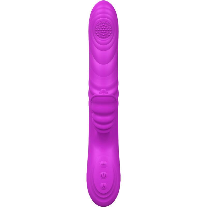 Armony - Angelia Multifunction Vibrator With Stimulating Tongue Violet Heat Effect