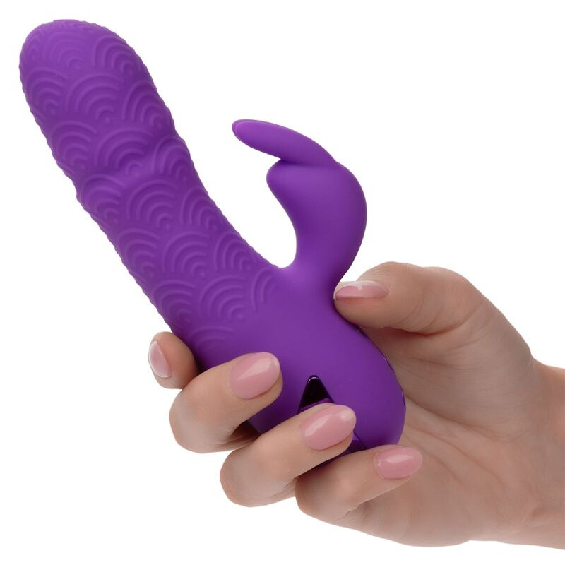 Calexotics - manhattan beach marvel vibrator rabbit purple by california dreaming
