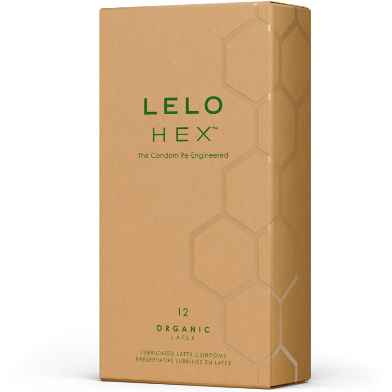 Lelo - hex organic condom box 12 units 8