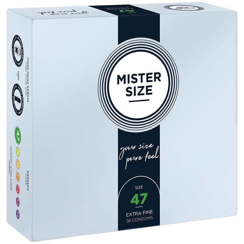 Mister size - condoms size xs 47 mm (36 units)